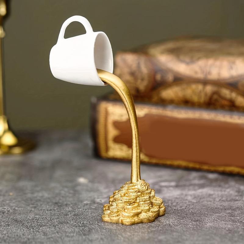 Resin Art Pouring - Criativo flutuante xícara de café resina