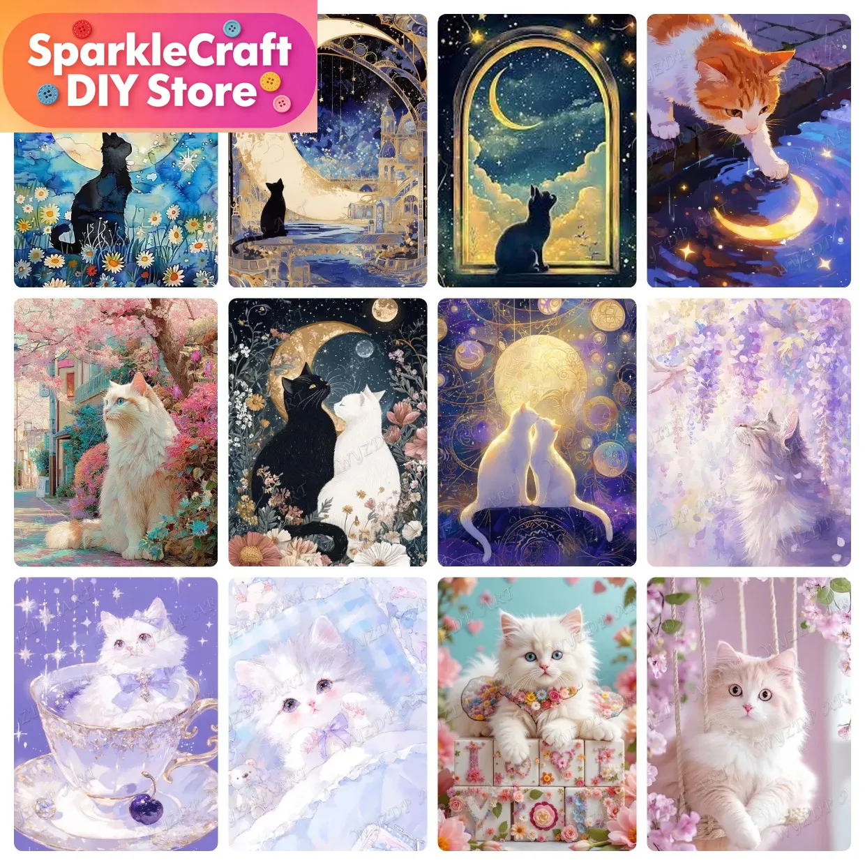 Resin Art Work - Kit de Pintura Diamante 5D DIY