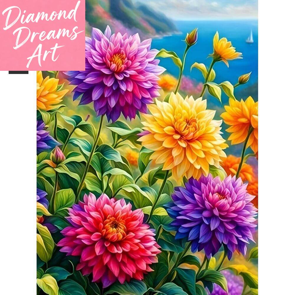 Resin Art Work - Pintura Diamante Sem Moldura, Nova Cor,