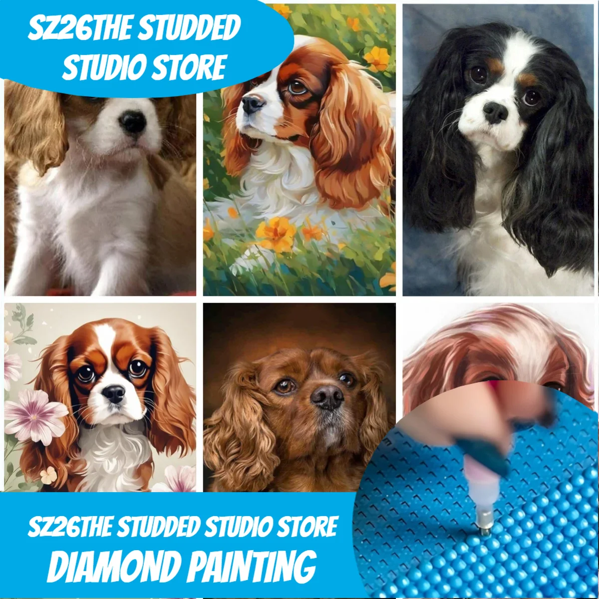 Resin Art Pouring - Sz26 Kit de Arte 5D com