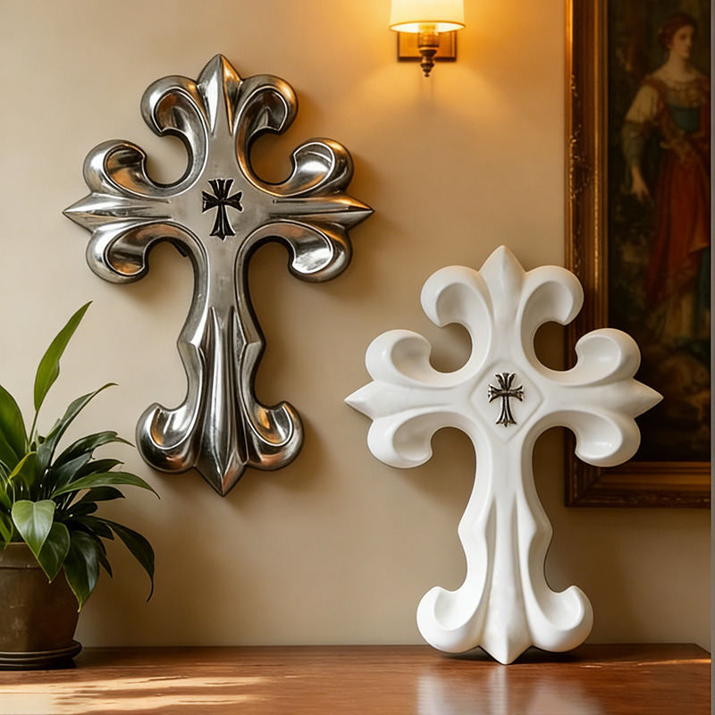 Resin Art Sculptures - Decoração de Parede Retro em Estilo