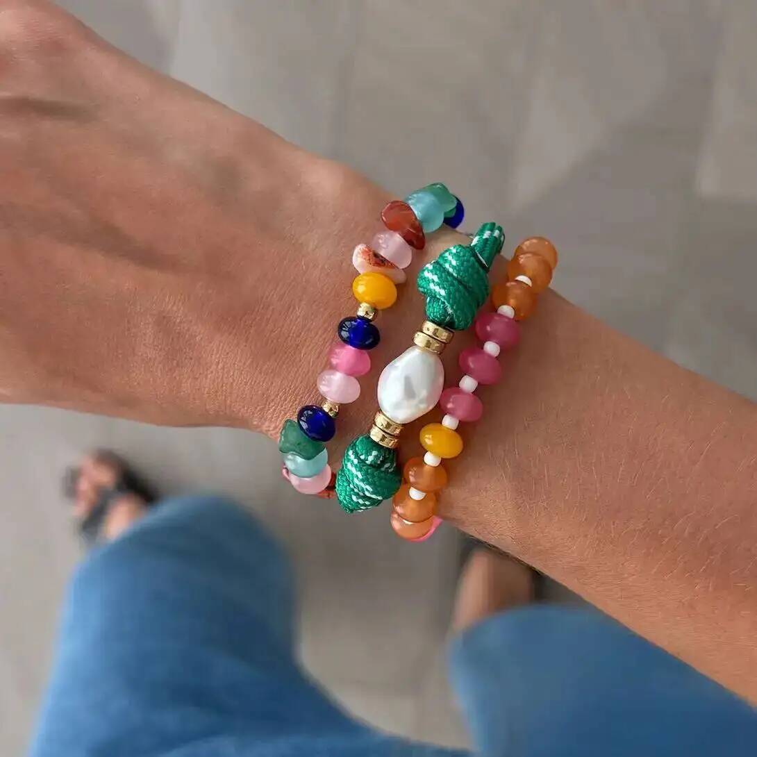 Resin Art Watch - KunJoe Conjunto de 3 Pulseiras de