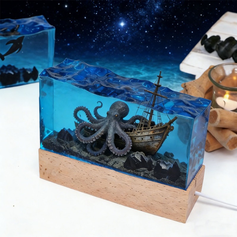 Resin Art Light - Moldes de Silicone para Artesanato em