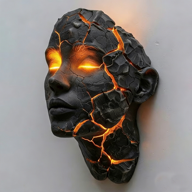 Resin Art Light - Nova Luminária de Parede em Resina