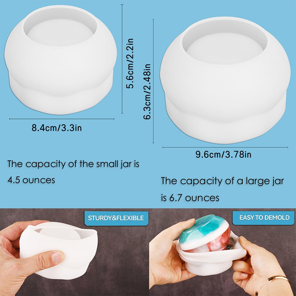 Molde De Caixa De Armazenament - Resin Art Mold avaliação e preço