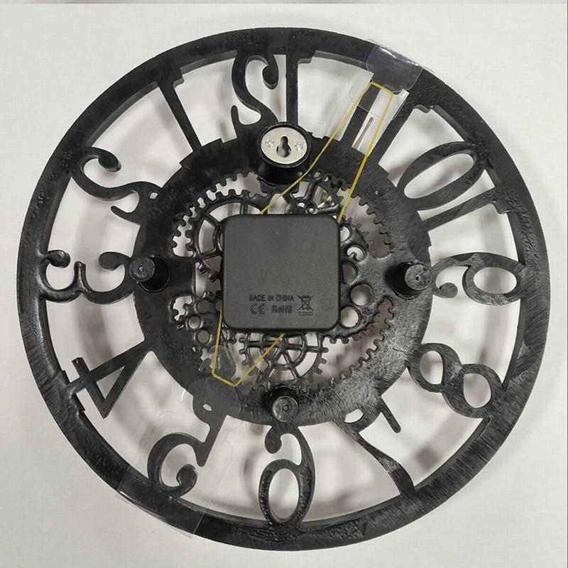 Relógio de Parede Externo à Pr - Resin Art Watch avaliação e preço