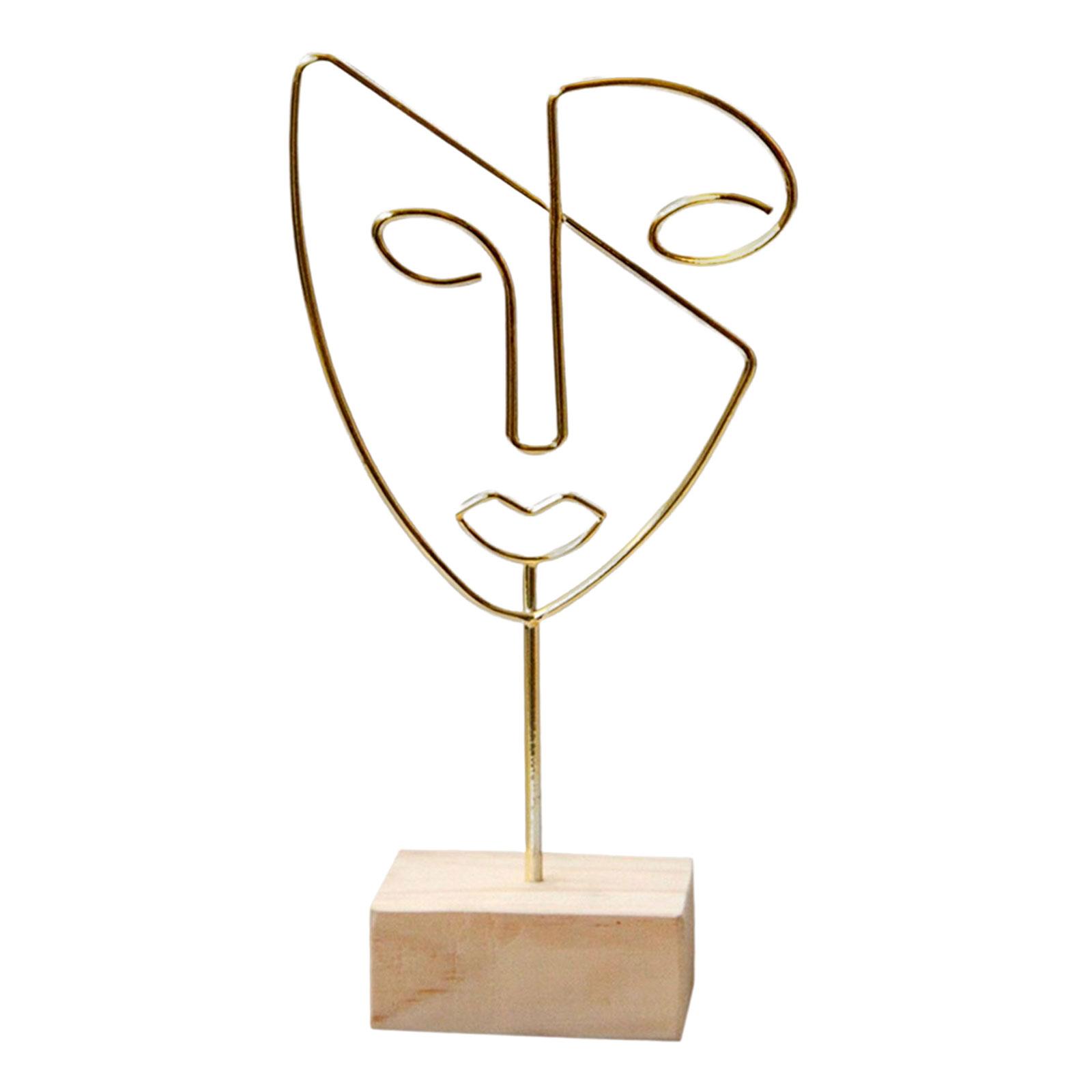 Escultura Abstrata de Rosto De - Resin Art Studio avaliação e preço