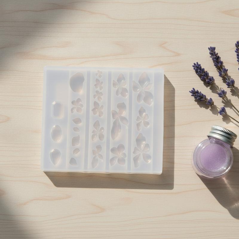 Molde de Silicone para Flores  - Resin Art Mold avaliação e preço