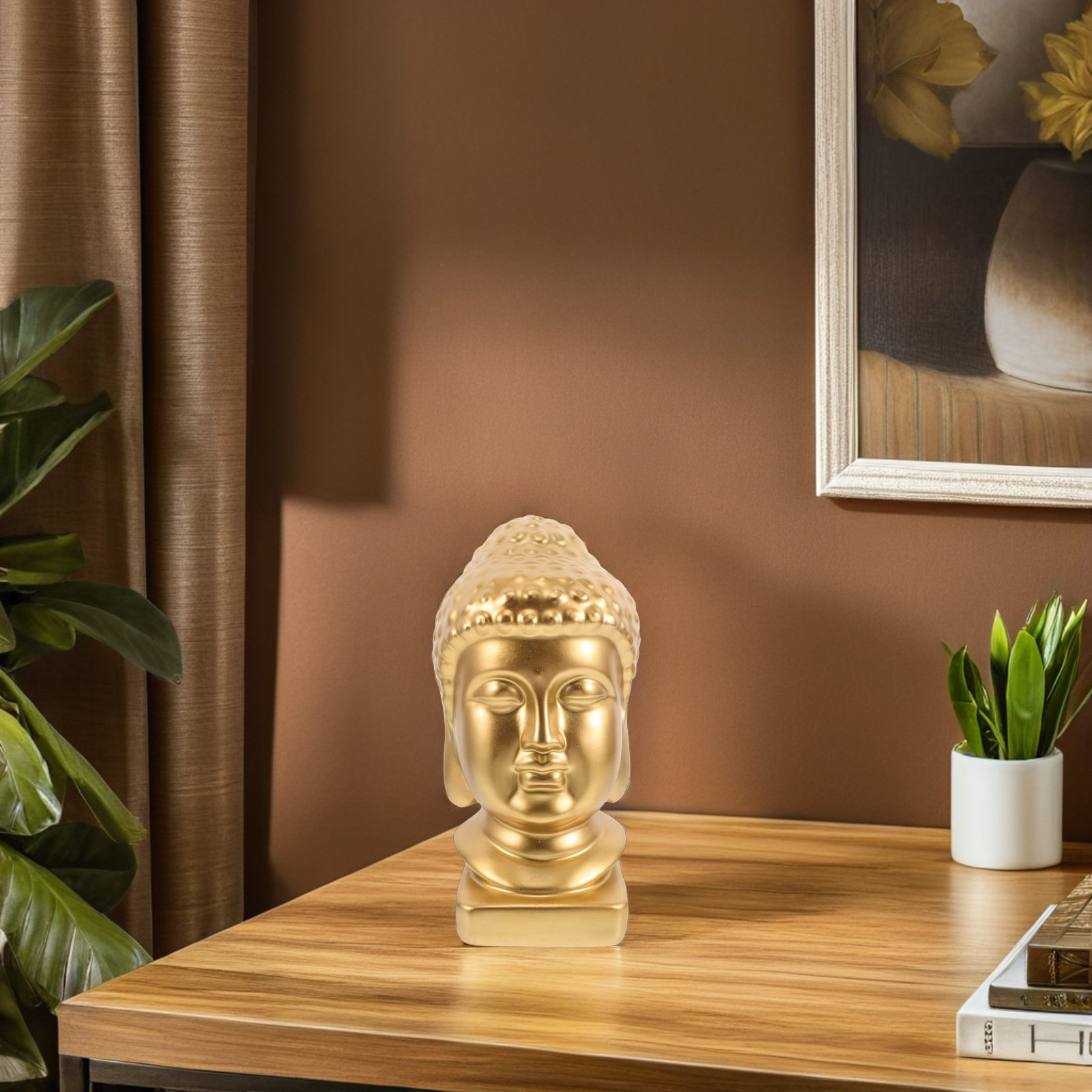 Estátua de Arte em Resina Cabe - Resin Art Decor avaliação e preço