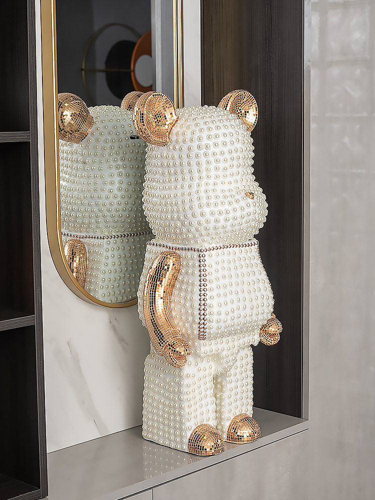 Urso dos desenhos animados orn - Resin Art Floor avaliação e preço