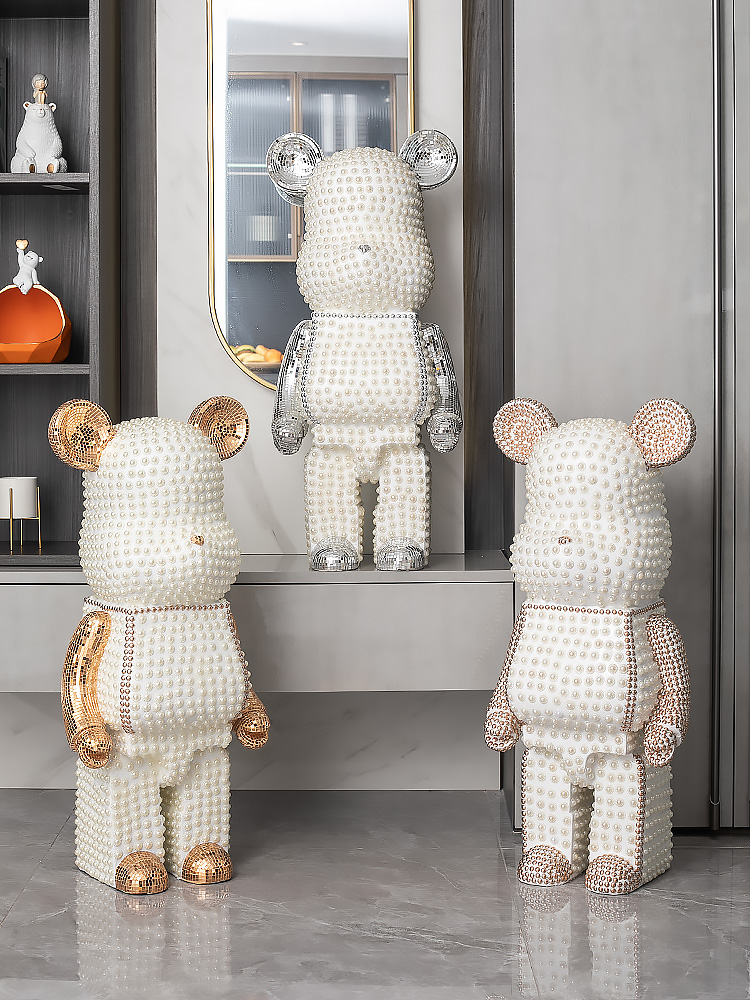 Urso dos desenhos animados orn - Resin Art Floor avaliação e preço