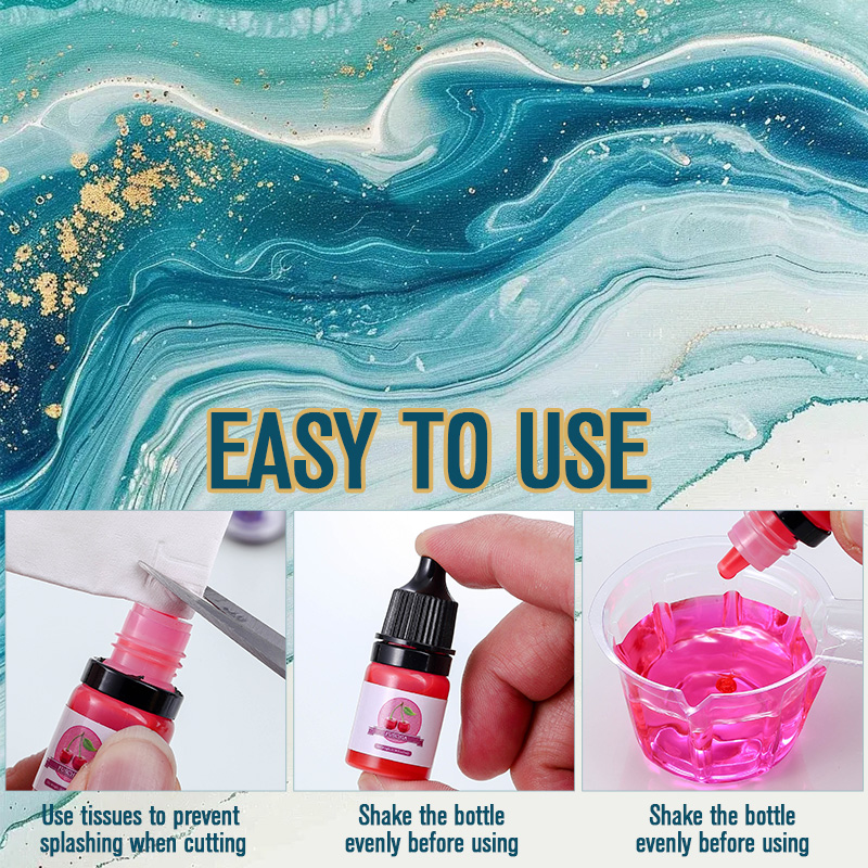 Pigmento de cor de resina epóx - Resin Art Uv avaliação e preço