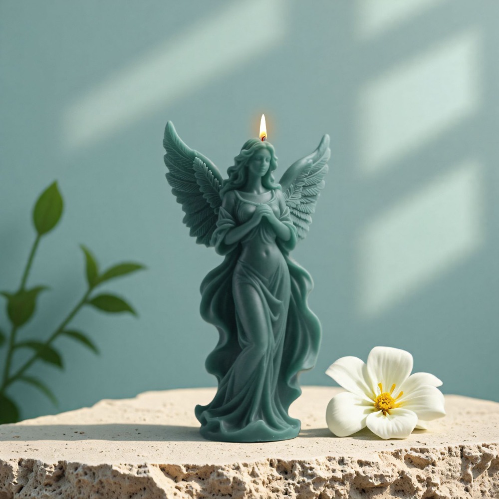 Asas deusa perfumado molde de  - Resin Art Sculptures avaliação e preço