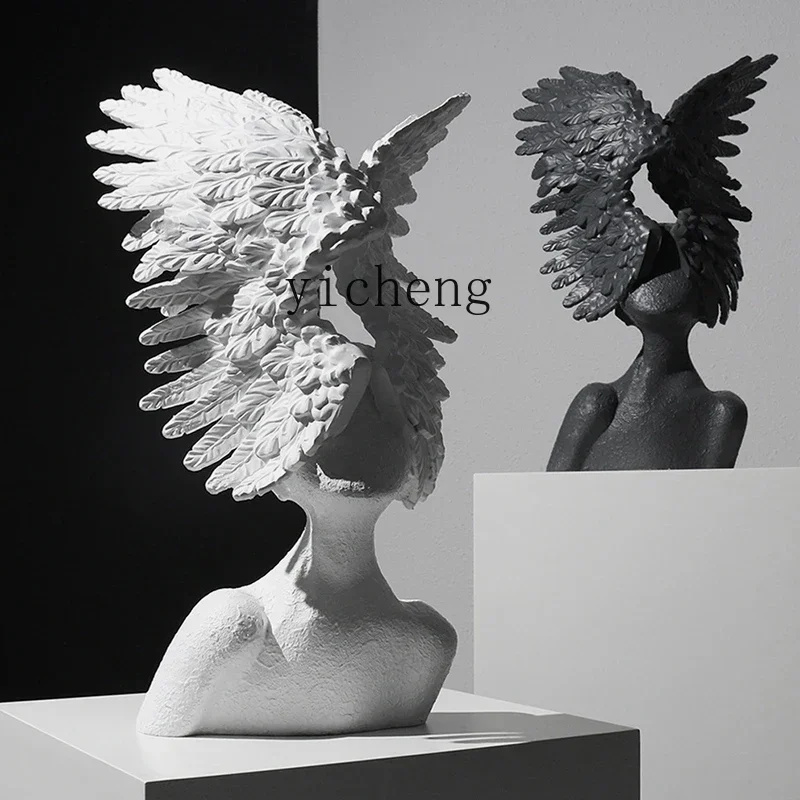 Ornamento de anjo abstrato mod - Resin Art Decor avaliação e preço