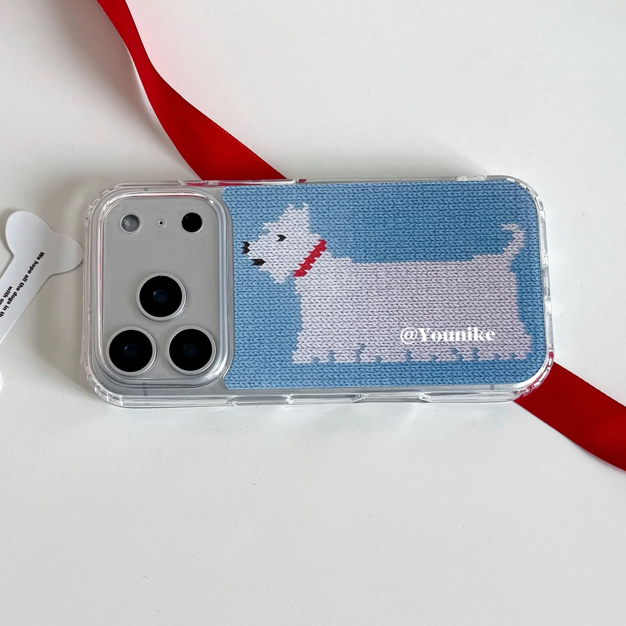 Coreano ins malha impressa oci - Resin Art Phone Case avaliação e preço