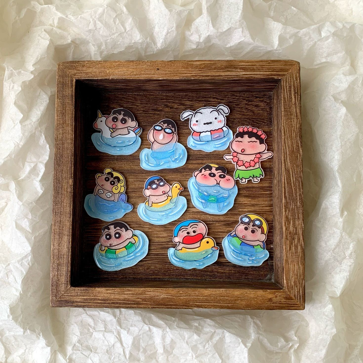 Adesivos decorativos 3D DIY de - Resin Art Phone Case avaliação e preço