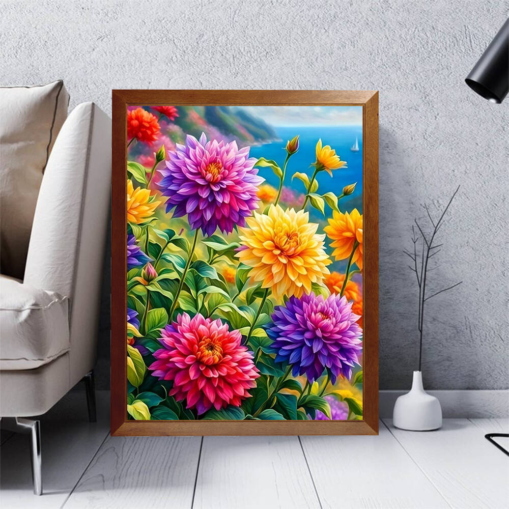 Pintura Diamante Sem Moldura,  - Resin Art Work avaliação e preço