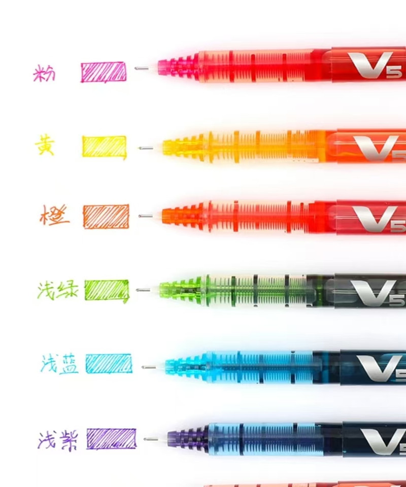 Japão piloto v5 hi-tecpoint 0. - Pilot Pen V5 avaliação e preço
