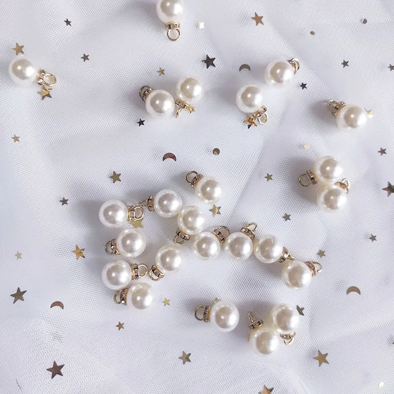 30 pçs redondo pérola diamante - Resin Art Design For Wedding avaliação e preço