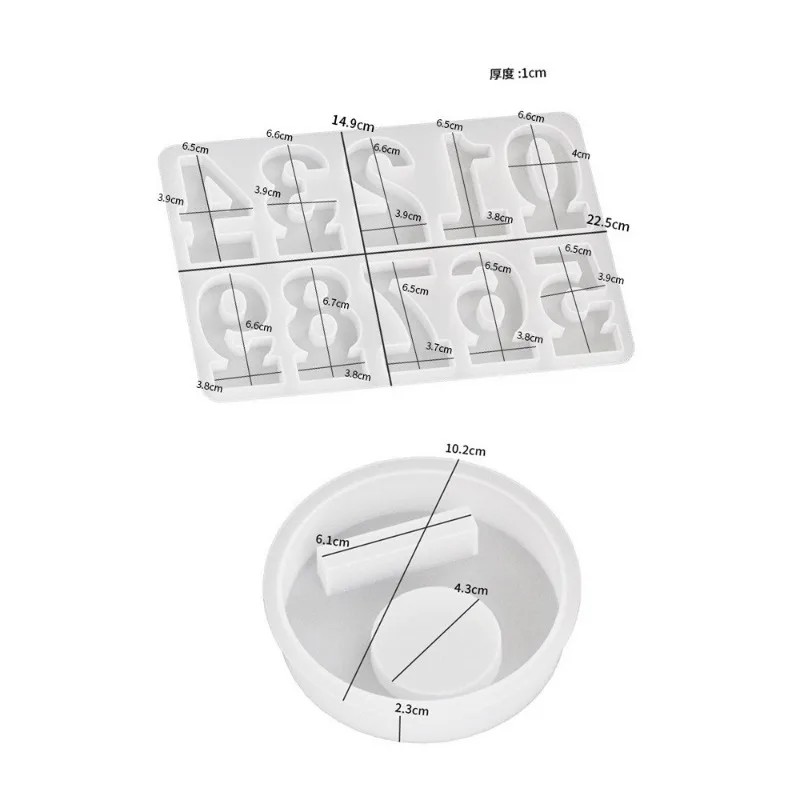 Moldes de Silicone para Bolo d - Resin Art Mold avaliação e preço