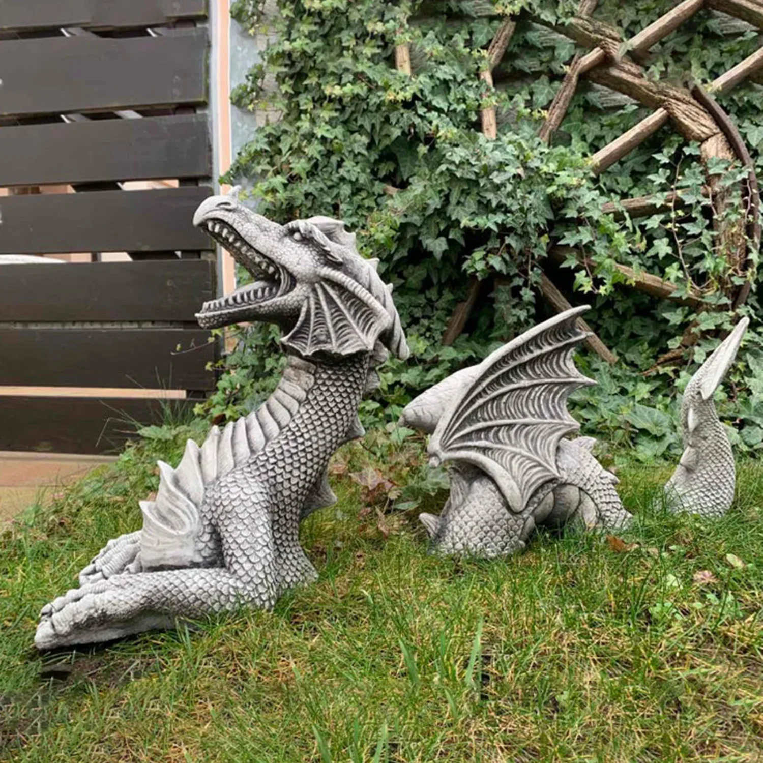 Resina Dragão Esculturas para  - Resin Art Sculptures avaliação e preço