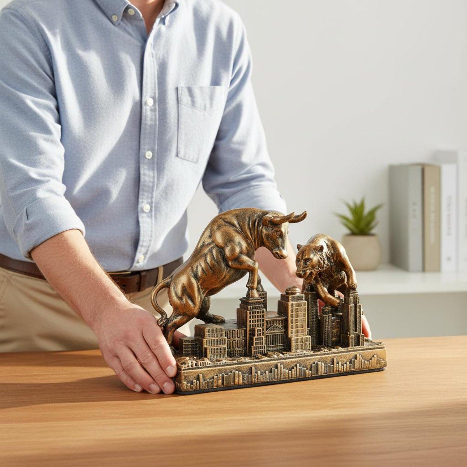 Elegante Escultura Decorativa  - Resin Art Sculptures avaliação e preço