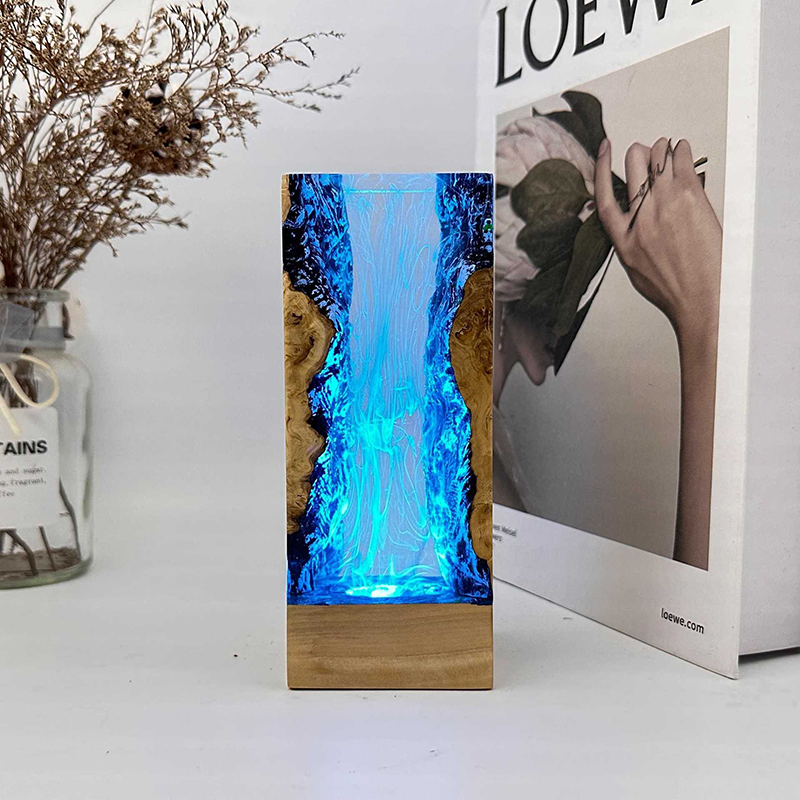 Luminária de Mesa de Resina co - Resin Art Light avaliação e preço