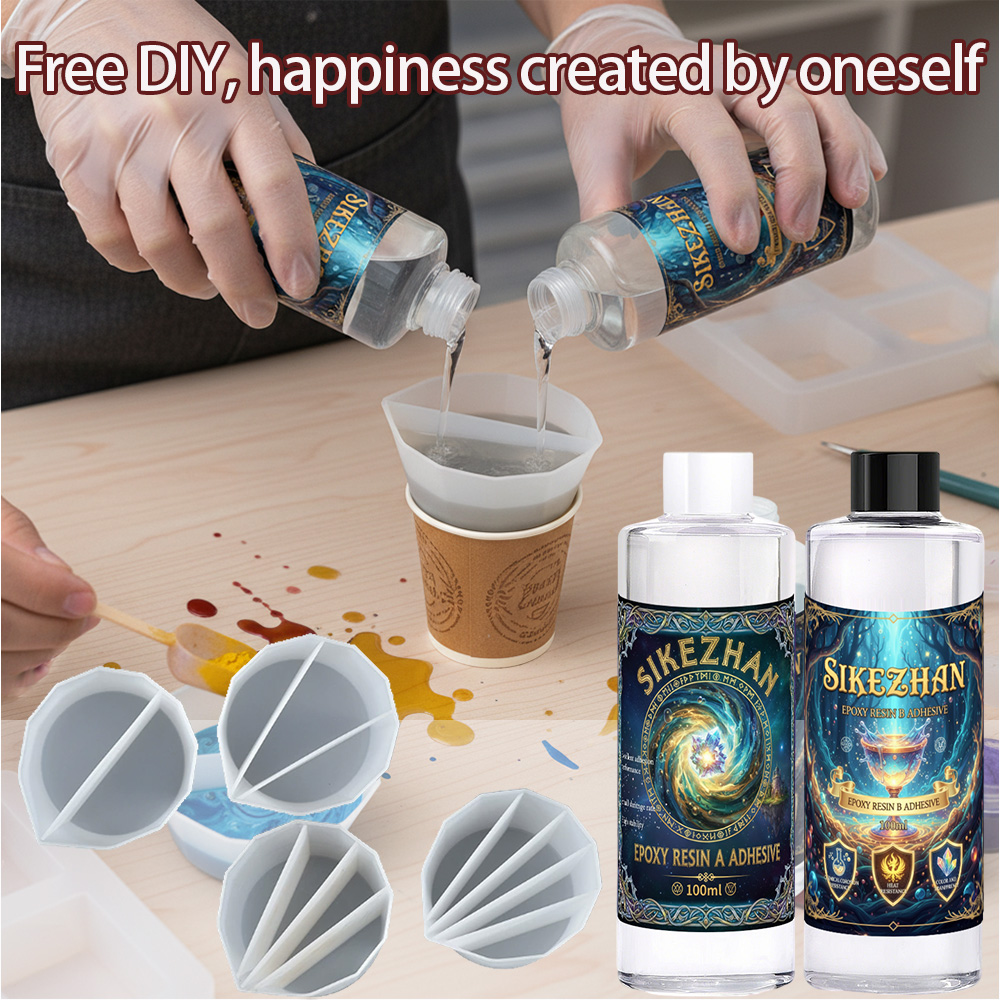 Kit de Resina Epóxi com 4 Copo - Resin Art Pouring avaliação e preço