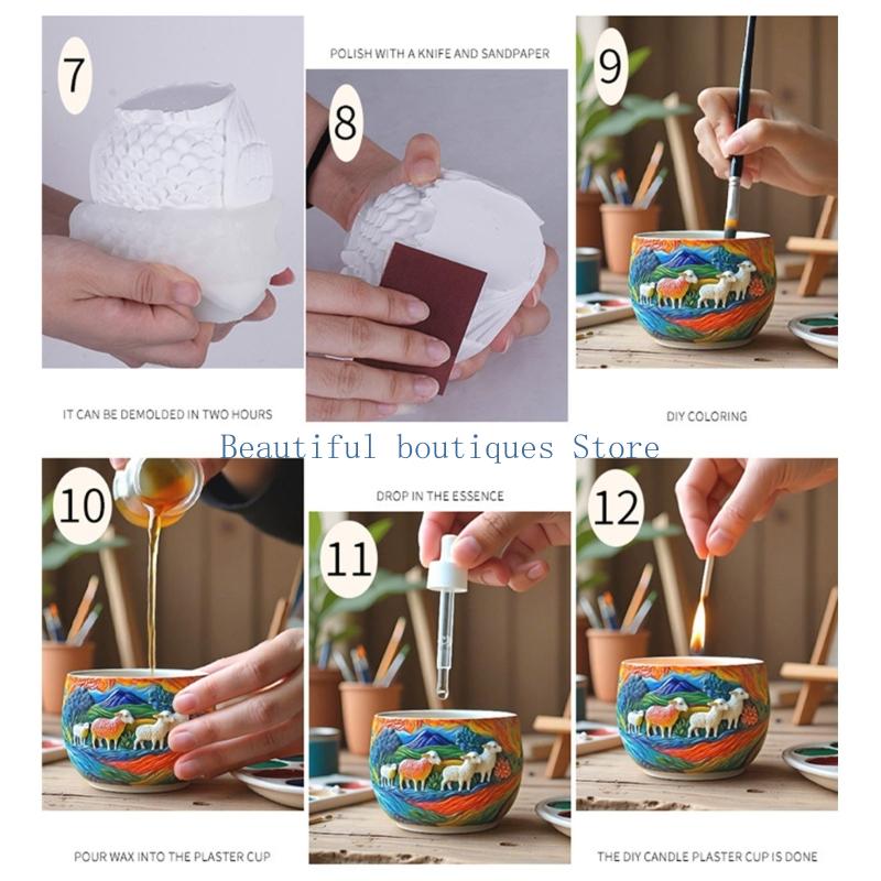 Molde silicone cabra criativo  - Resin Art Unique Ideas avaliação e preço
