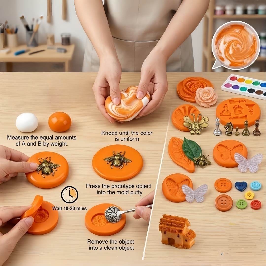 Kit de Artesanato DIY com Mass - Resin Art Mold avaliação e preço