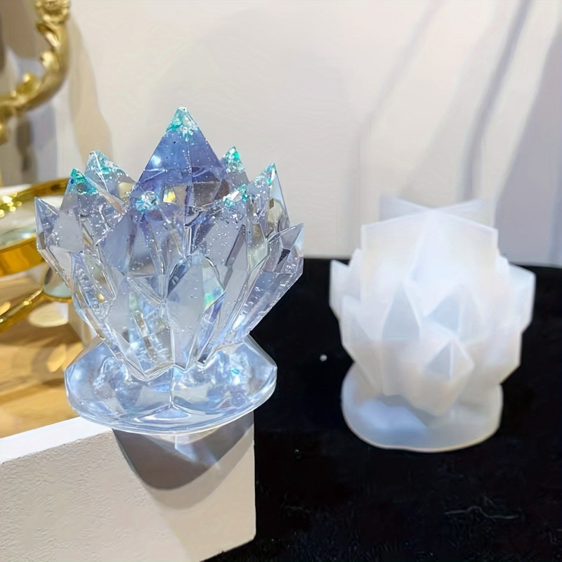 1pccristal cluster decorativo  - Resin Art Mold avaliação e preço