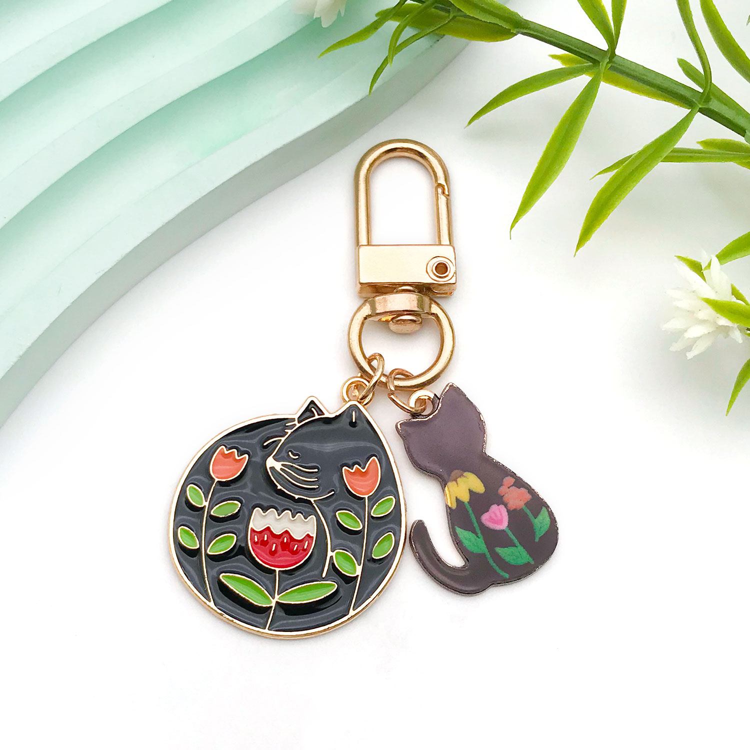 Conjunto de amuletos de gato p - Resin Art Materials avaliação e preço