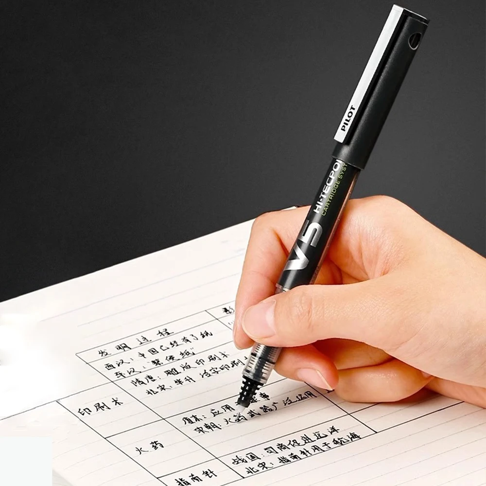 Japão piloto v5/v7 gel caneta  - Pilot Pen V5 avaliação e preço