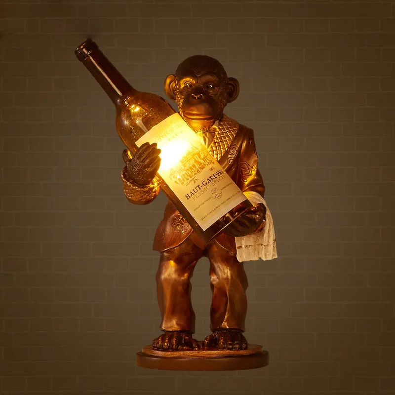 Retro macaco lâmpada do vintag - Resin Art Floor avaliação e preço