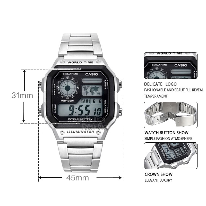Relógio Casio Explosion para H - Resin Art Watch avaliação e preço