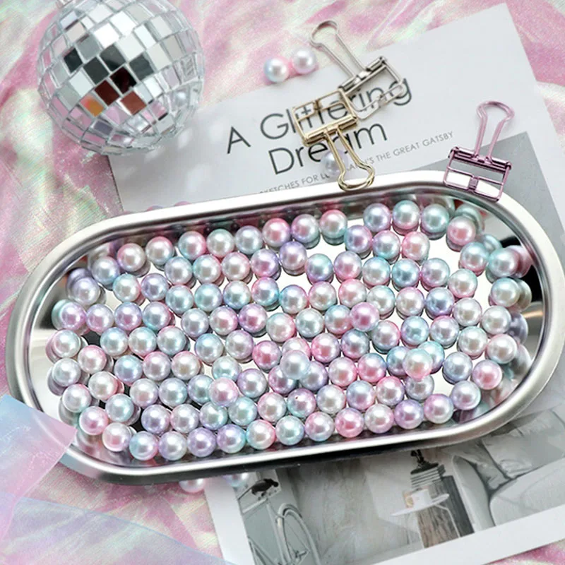 200 pçs redondo pérola gradien - Resin Art Design For Wedding avaliação e preço