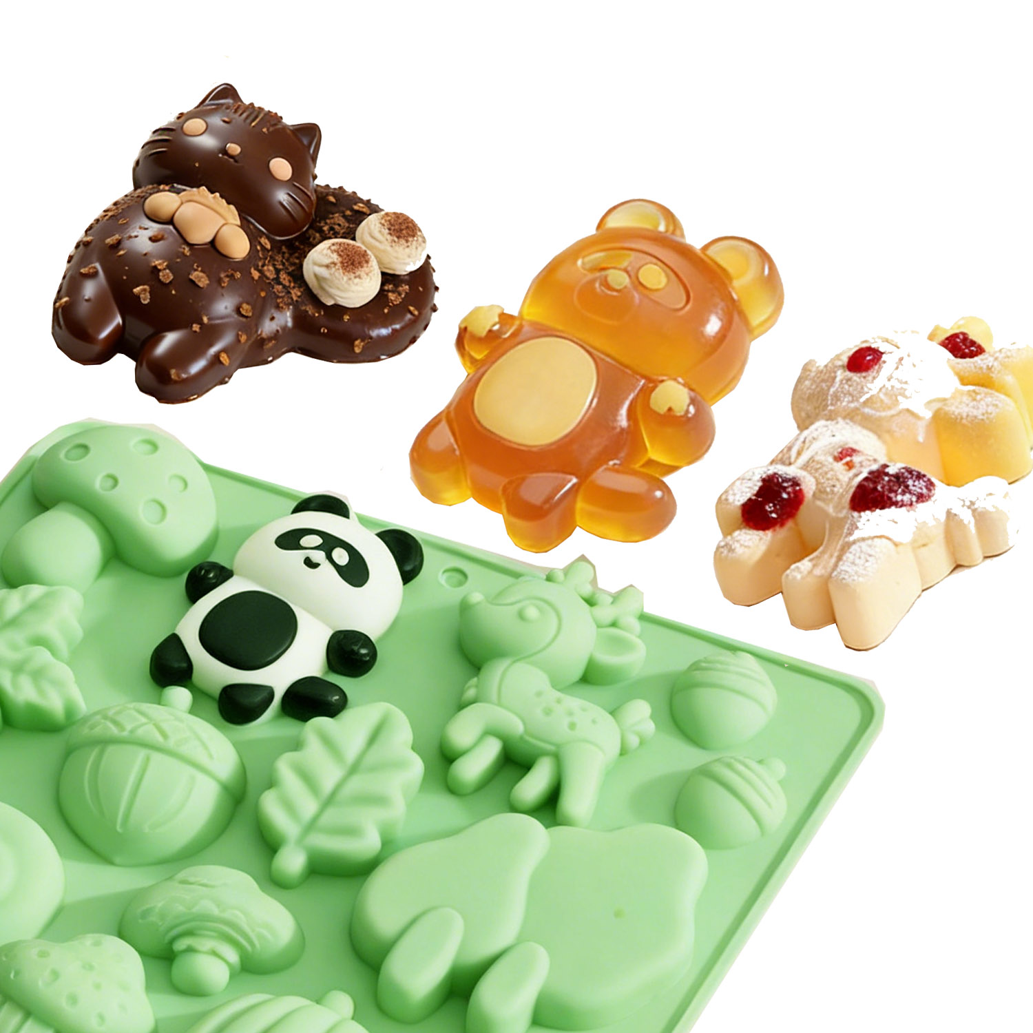 Forma de Silicone para Bolo em - Resin Art Materials avaliação e preço