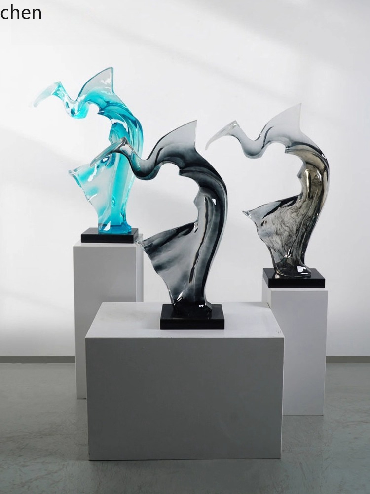 Escultura de resina transparen - Resin Art Floor avaliação e preço