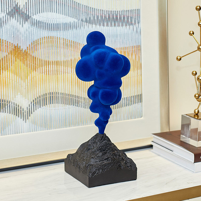 Escultura de nuvem vulcânica a - Resin Art Studio avaliação e preço
