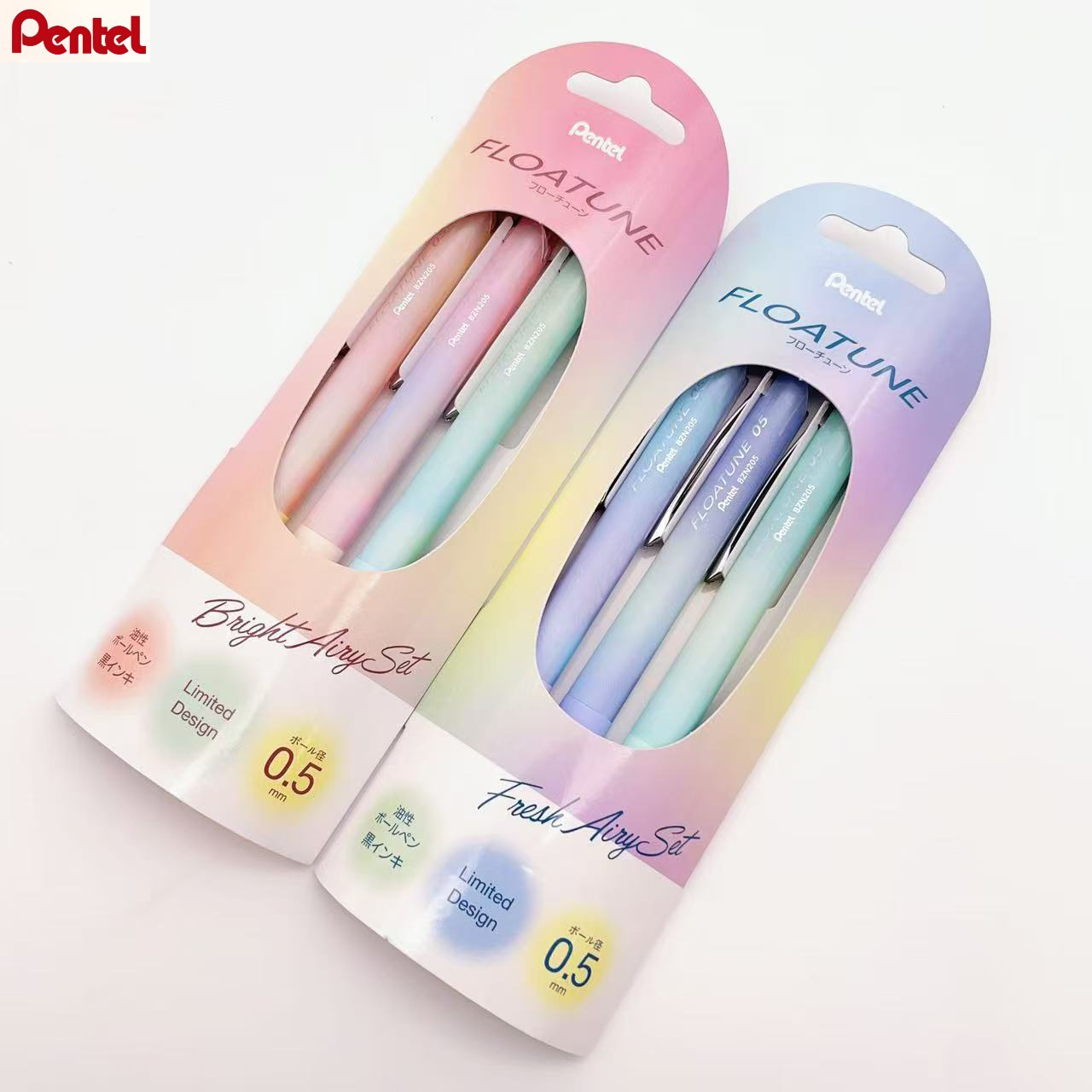 1/3 pces pentel floatune gel c - Pentel Pen Sign Pen avaliação e preço