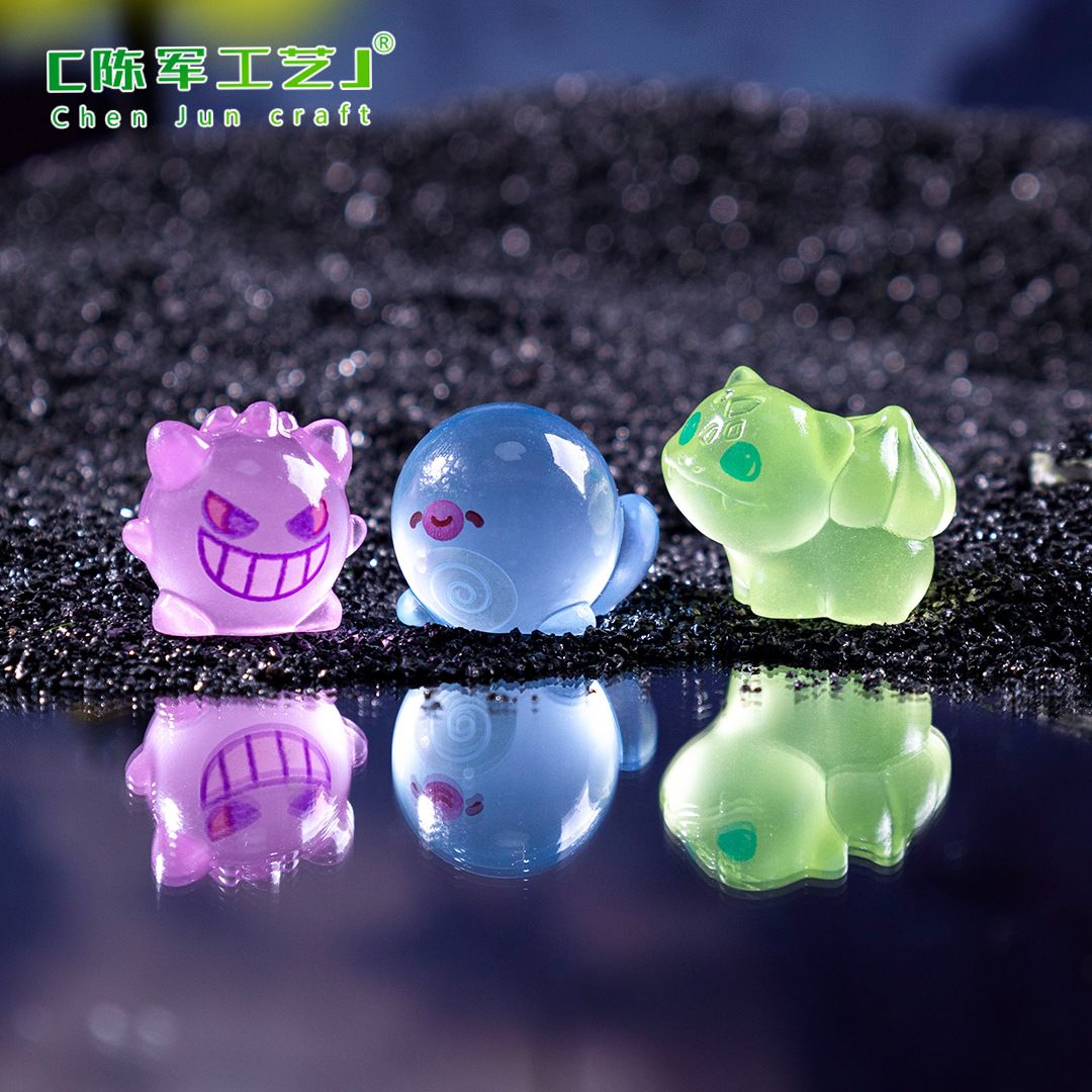 Mini Figuras Luminosas de Poké - Resin Art Light avaliação e preço