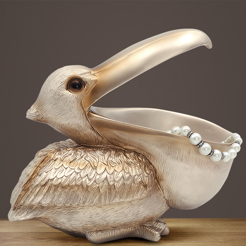 ‌ Estatueta de pelicano tucano - Resin Art Unique Ideas avaliação e preço