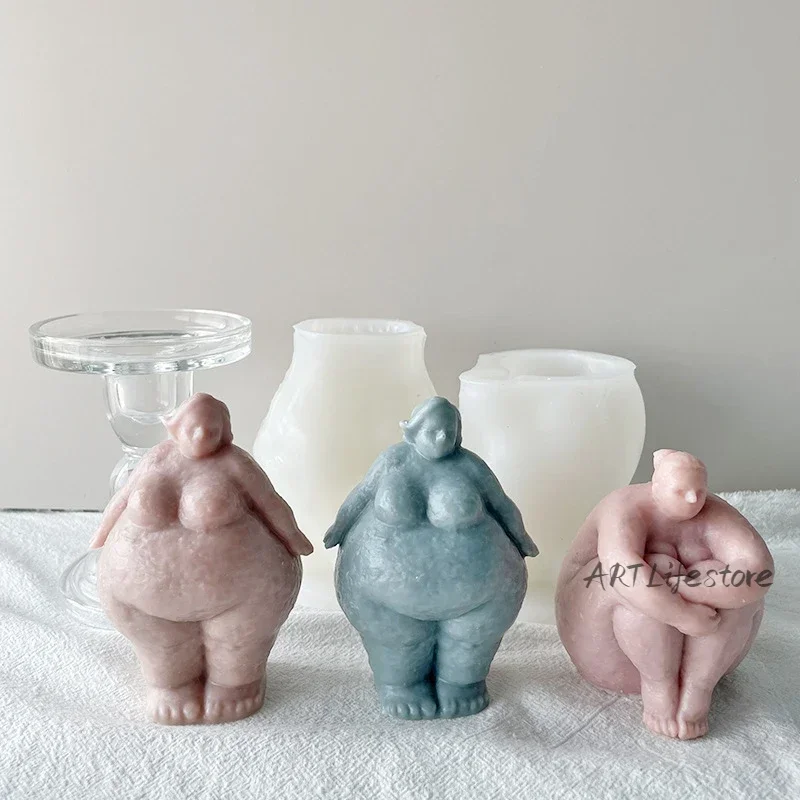 Diy nórdico abstrato corpo hum - Resin Art Sculptures avaliação e preço