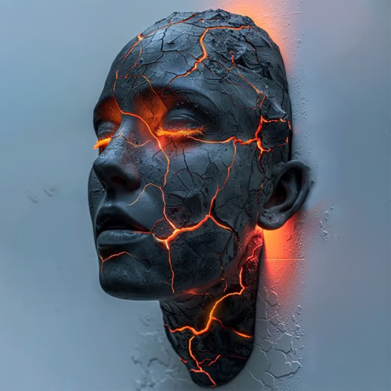 Nova Luminária de Parede em Re - Resin Art Light avaliação e preço