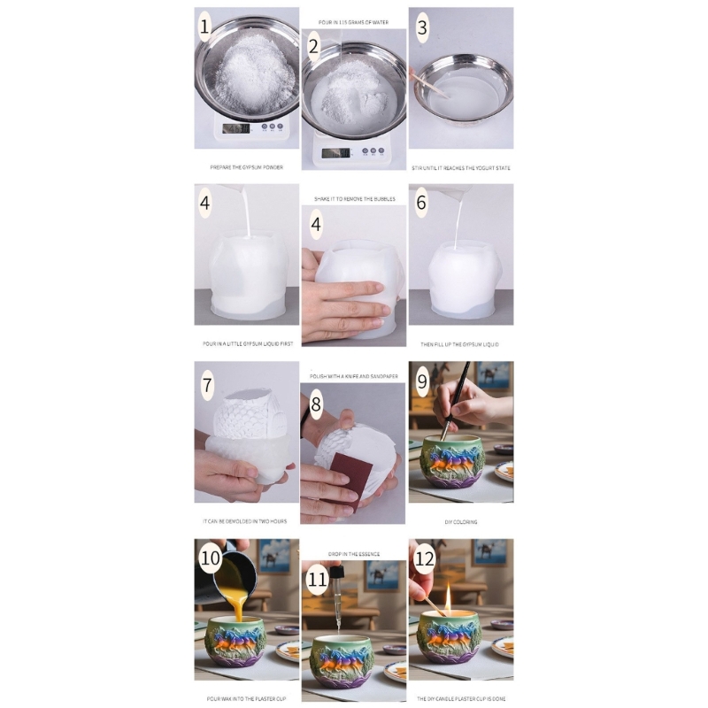 E1pe molde cavalo silicone reu - Resin Art Unique Ideas avaliação e preço