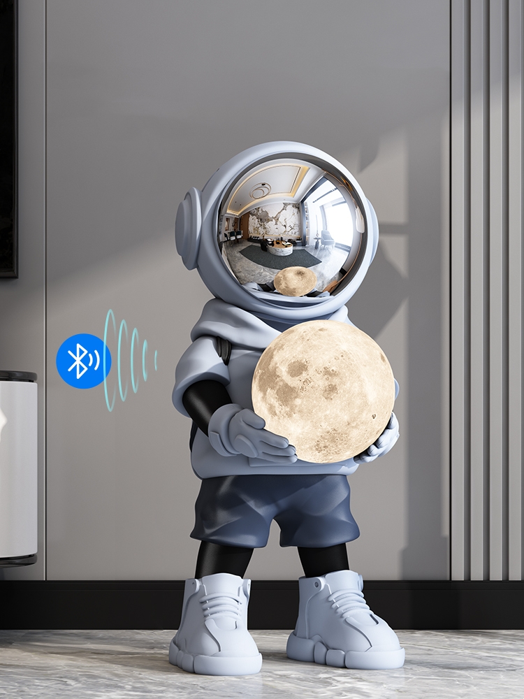 Estátua criativa do astronauta - Resin Art Floor avaliação e preço