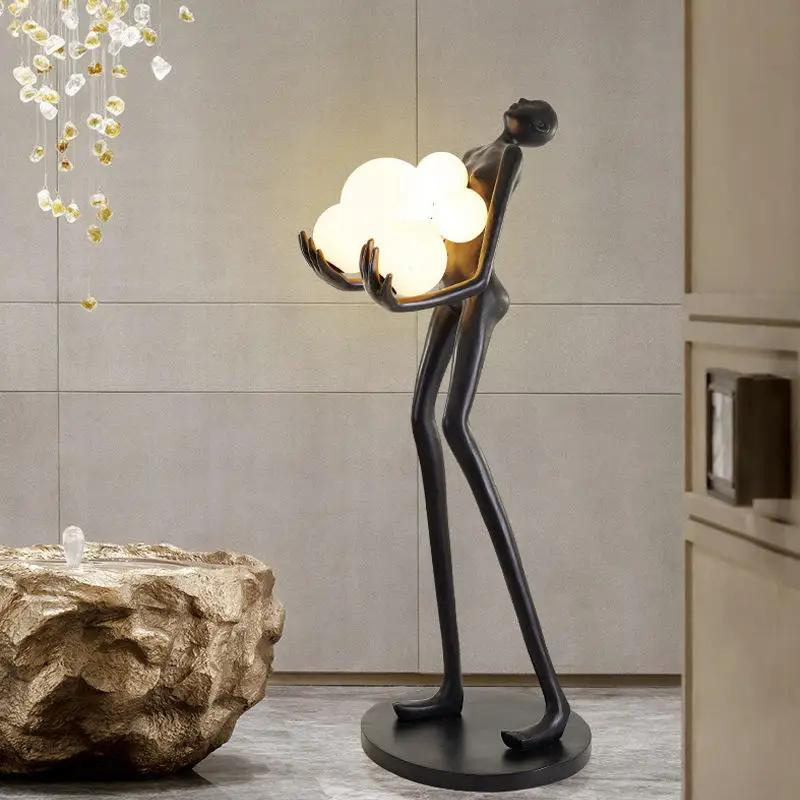 Luminária de Chão Humanoide Mo - Resin Art Floor avaliação e preço