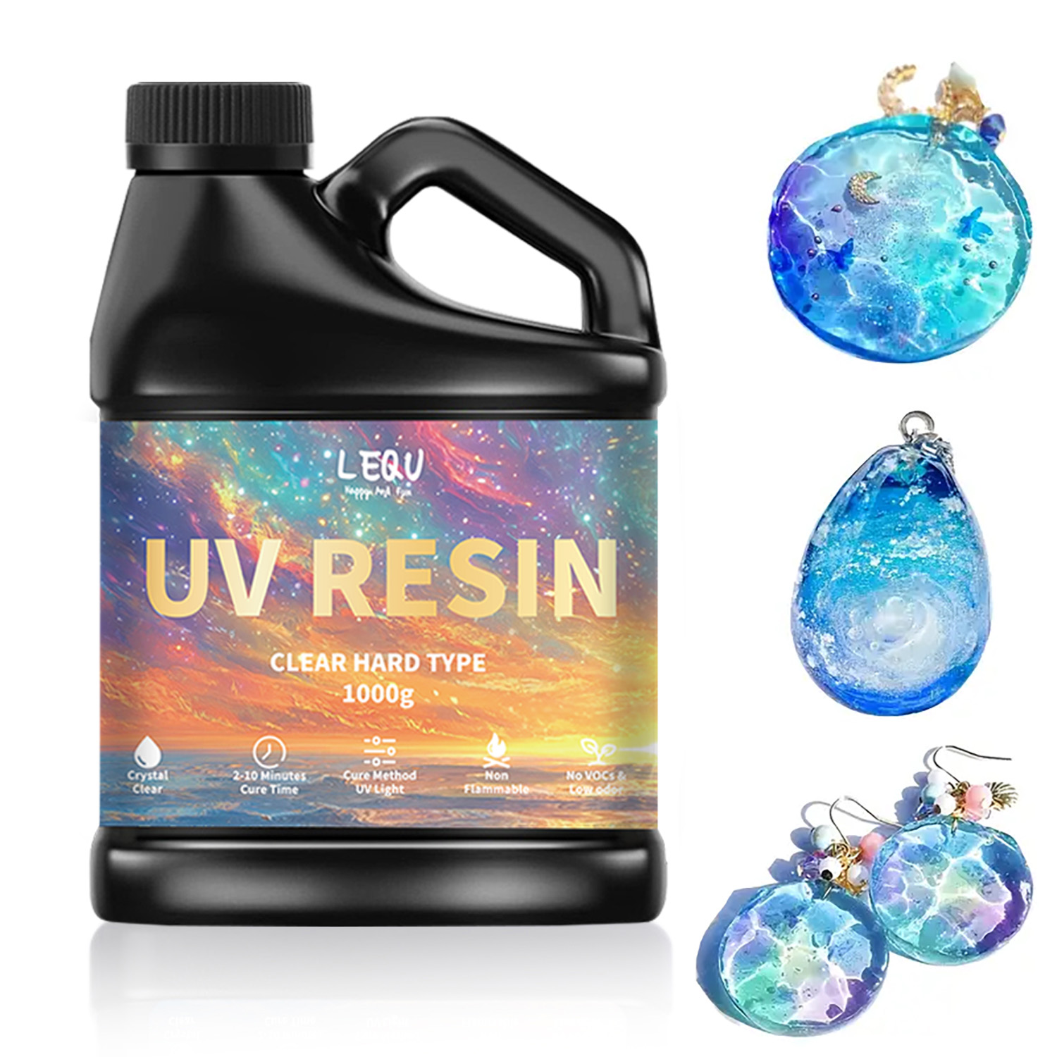 Cola de resina epóxi uv, 100/2 - Resin Art Uv avaliação e preço