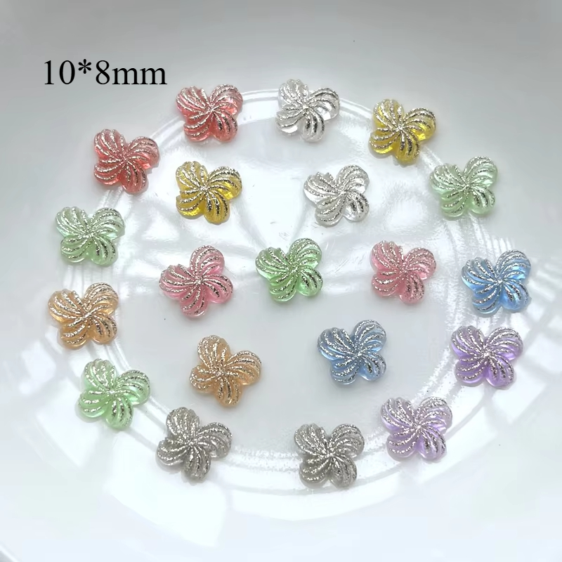 50 peças 10*8mm gelatinosa col - Resin Art Design For Wedding avaliação e preço