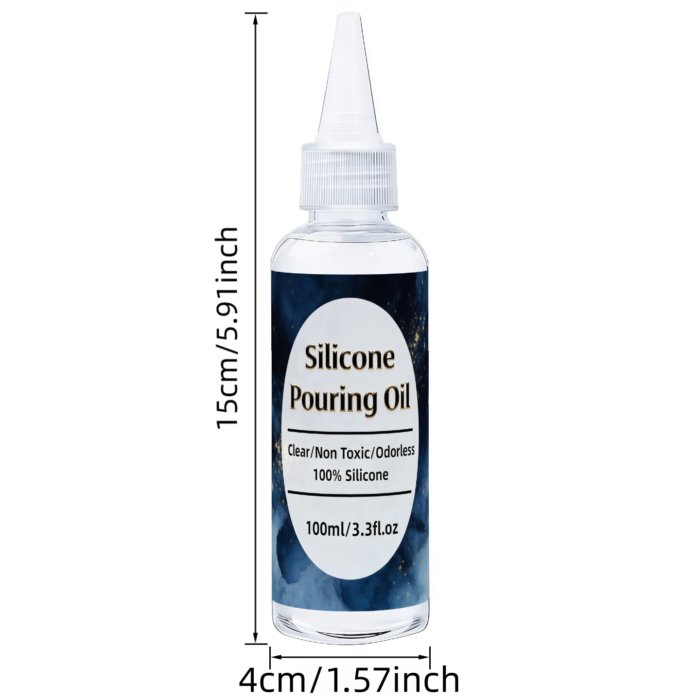 3.3oz/6.76oz Silicone para Pou - Resin Art Pouring avaliação e preço